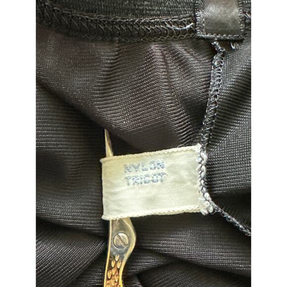 VTG 60s Vanity Fair Satin Pleated Ruffle Trendy Shorts Loungewear M Fall Winter - Picture 8 of 14